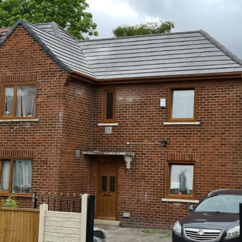 A recent roof job we completed in Bolton